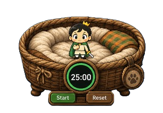 Basket Pomodoro Nest