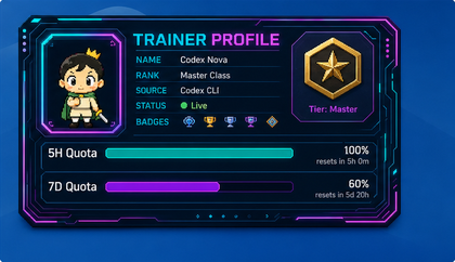 Trainer Card Nest
